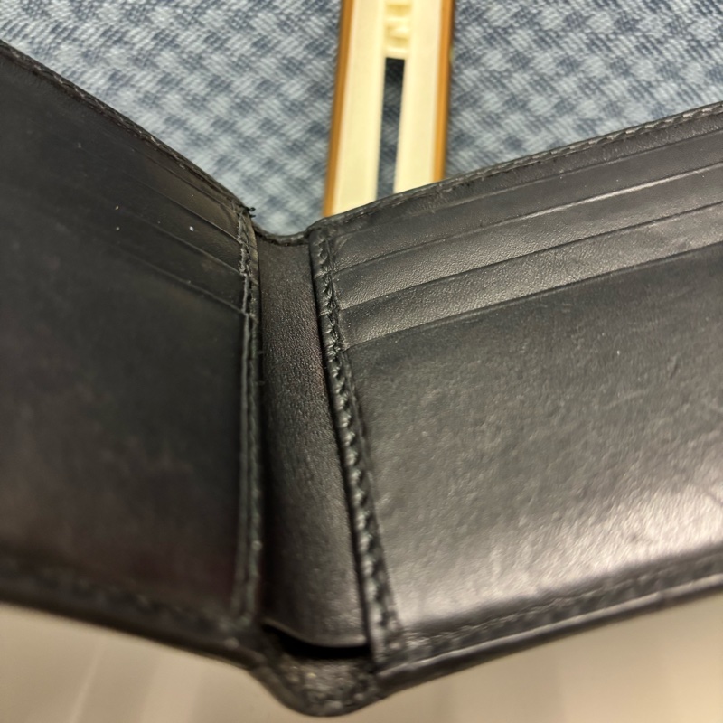 GUCCI老花對折短夾-15