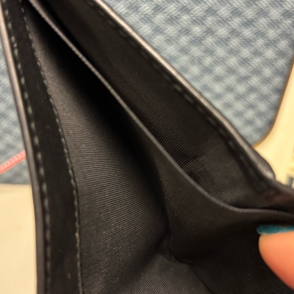 GUCCI老花對折短夾-8