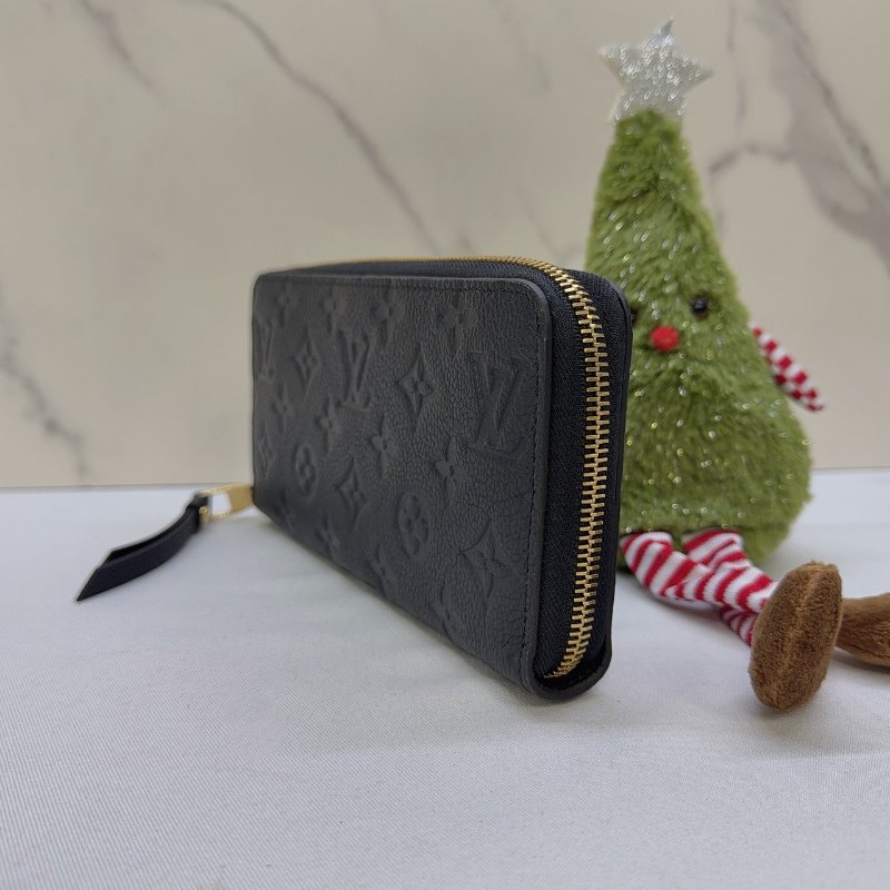 LV Empreinte牛皮壓紋拉鍊長夾-2