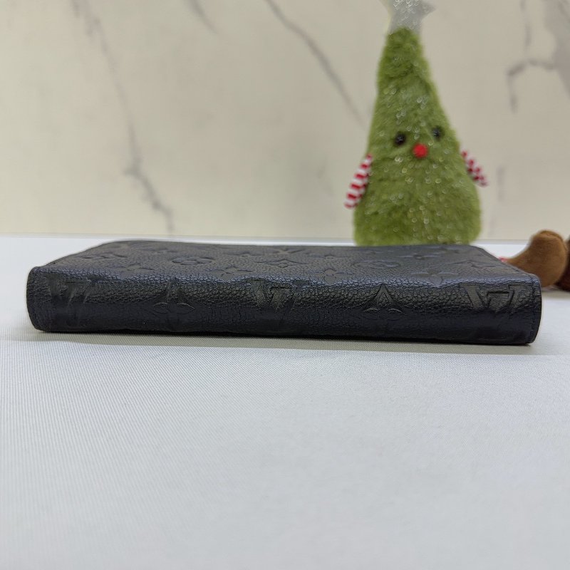 LV Empreinte牛皮壓紋拉鍊長夾-5