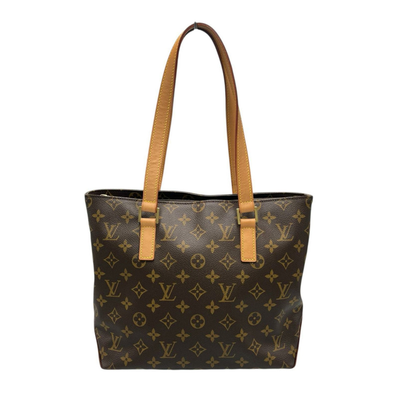 路易威登 Cabas 鋼琴托特包 M51148 Monogram 帆布棕色女士款-0