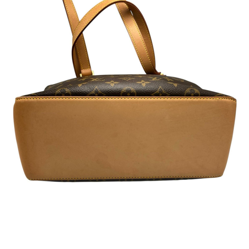 路易威登 Cabas 鋼琴托特包 M51148 Monogram 帆布棕色女士款-3