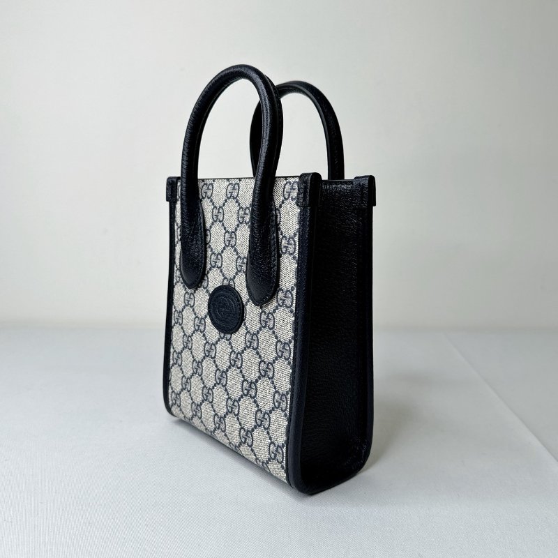 GUCCI 全新mini深藍琴譜包-2