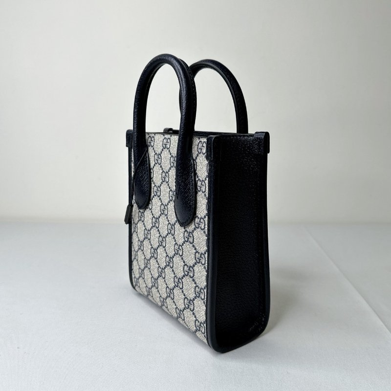 GUCCI 全新mini深藍琴譜包-4