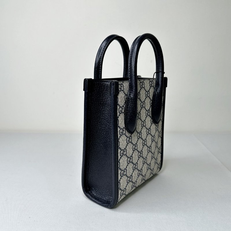 GUCCI 全新mini深藍琴譜包-5