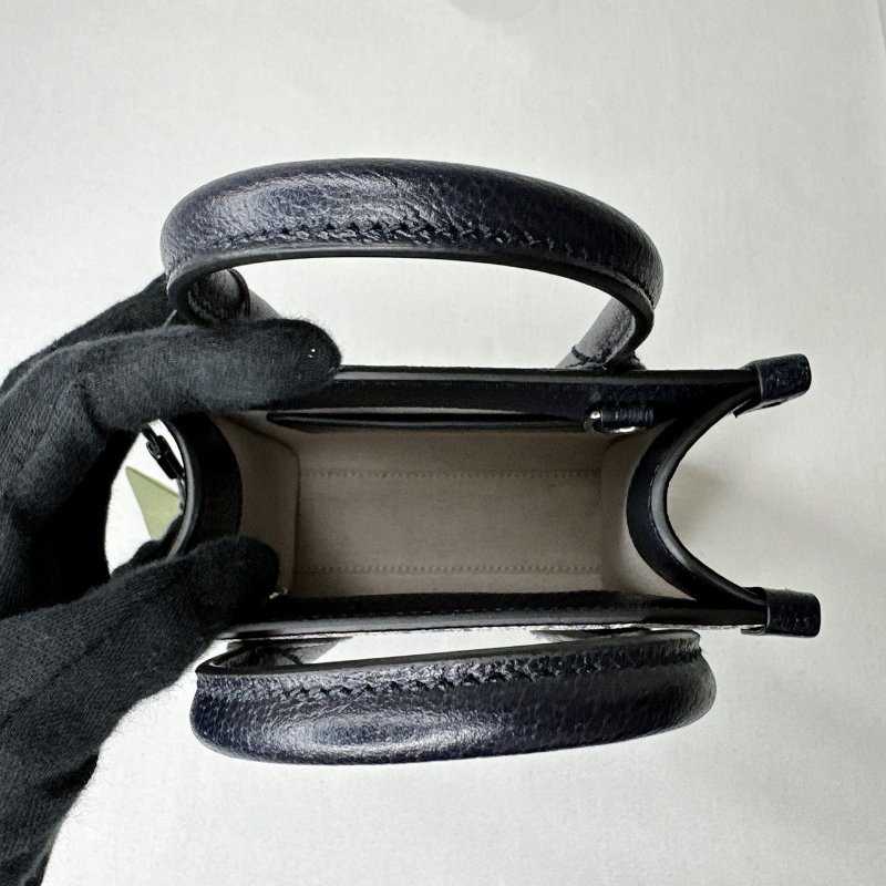 GUCCI 全新mini深藍琴譜包-6