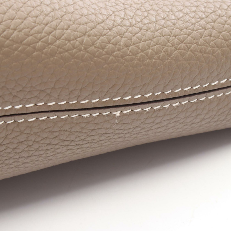 愛馬仕 (HERMES) in the loop 18 手提包 W Taurillon Clemence Etoupe 灰色 二手 GHW-6