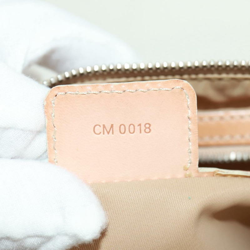 【日本直送】Christian Dior Trotter帆布浪漫手提包 PVC米色銀色 正品 168086V-9