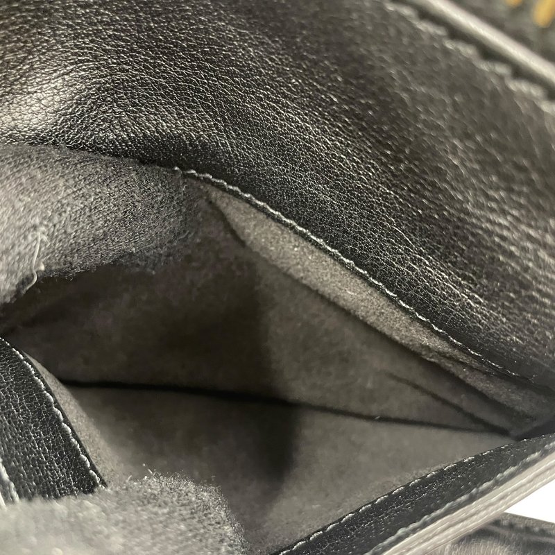 CHLOE 克蘿伊 PADDINGTON 迷你鎖頭包 皮革 黑色 金釦-13