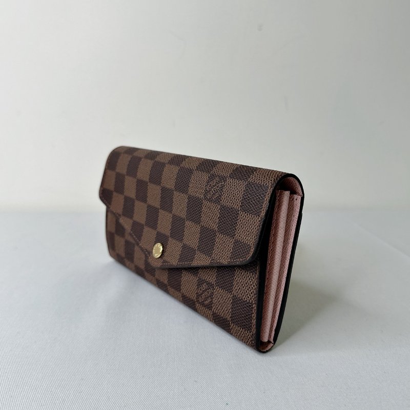 LV Sarah棋盤格信封長夾-2