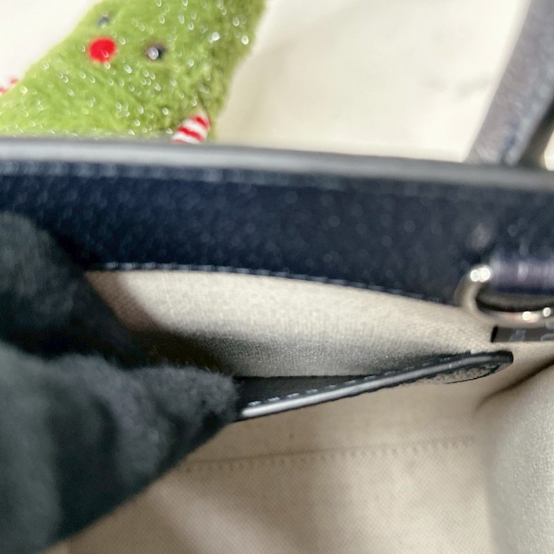 GUCCI 全新mini深藍手提斜背琴譜包-5