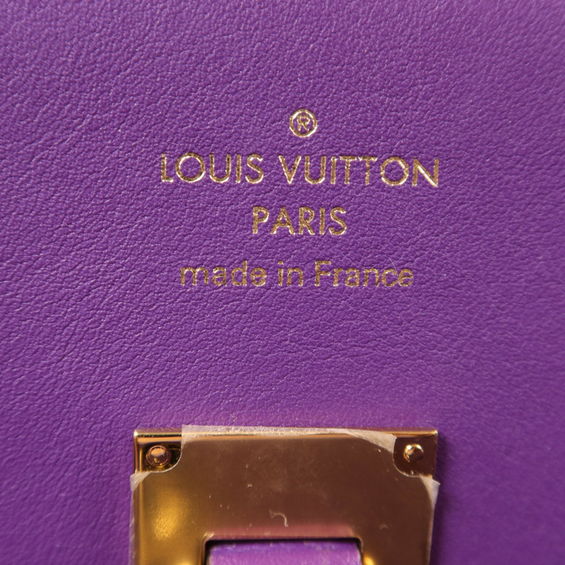 LOUIS VUITTON 牛皮皮革Milla PM金扣手挽肩背兩用袋-5