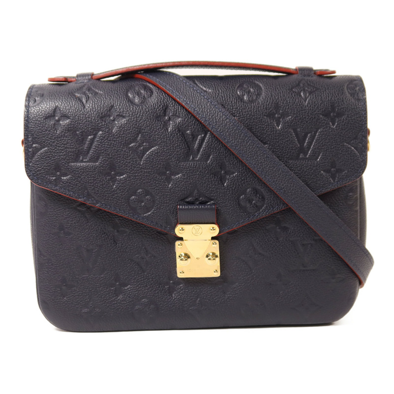 LOUIS VUITTON Monogram Empreinte Pochette Metis金扣手挽肩背兩用袋-0