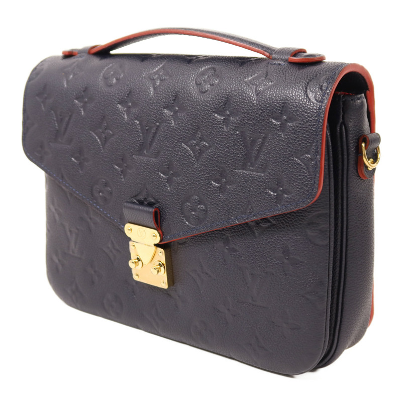 LOUIS VUITTON Monogram Empreinte Pochette Metis金扣手挽肩背兩用袋-2
