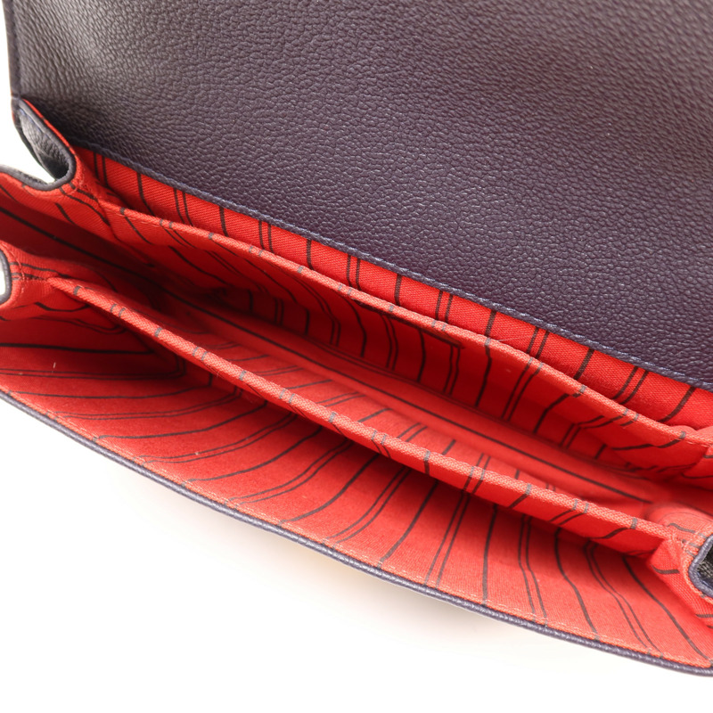 LOUIS VUITTON Monogram Empreinte Pochette Metis金扣手挽肩背兩用袋-4