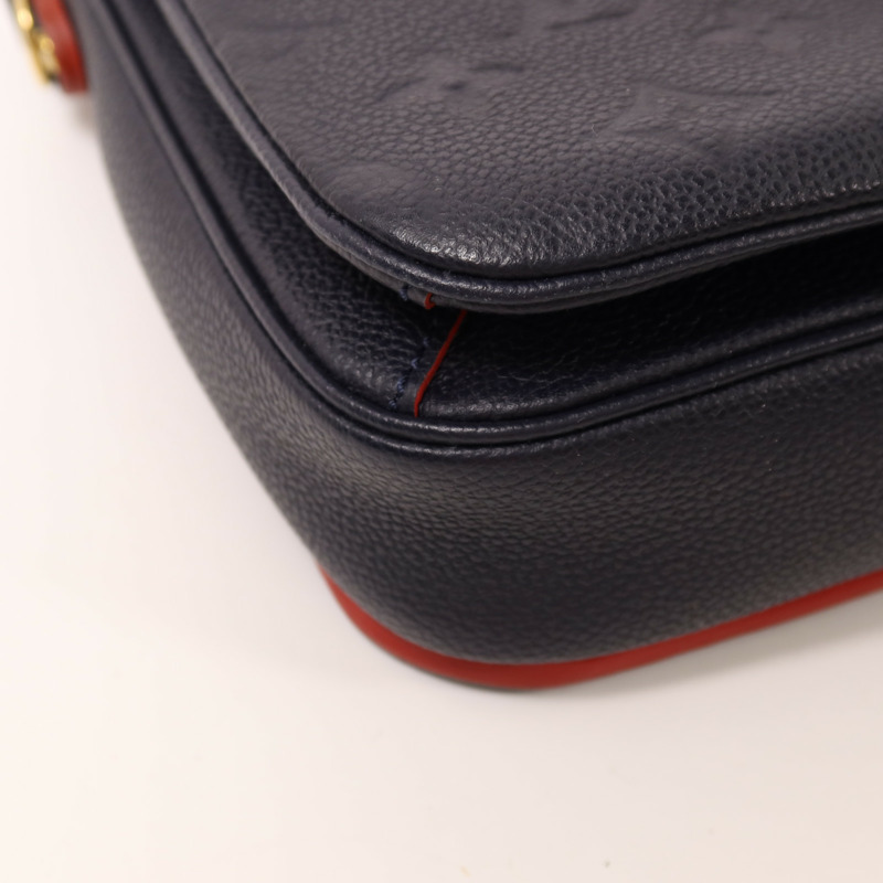 LOUIS VUITTON Monogram Empreinte Pochette Metis金扣手挽肩背兩用袋-10