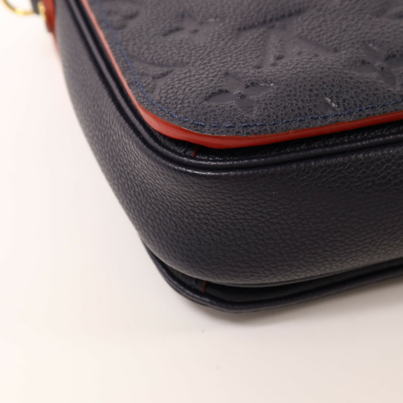 LOUIS VUITTON Monogram Empreinte Pochette Metis金扣手挽肩背兩用袋-12