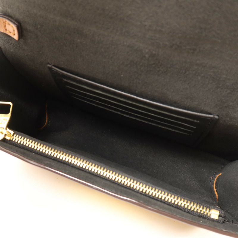 LOUIS VUITTON Monogram Reverse Dauphinec金扣鏈帶肩背袋-4