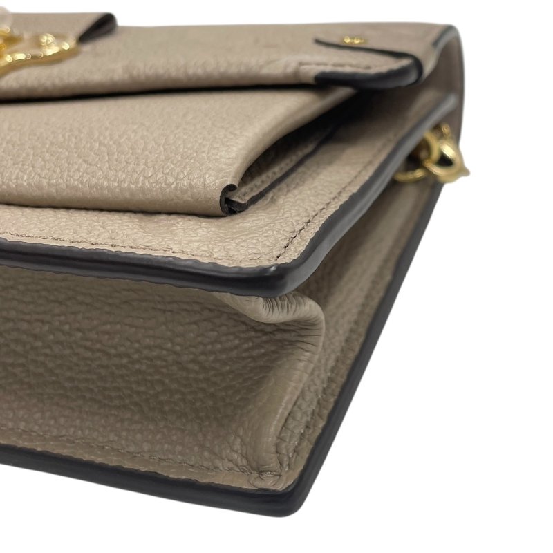 LOUIS VUITTON 路易威登 M69423 VAVIN 斜背包 壓紋牛皮 老花 奶茶色 金釦-7