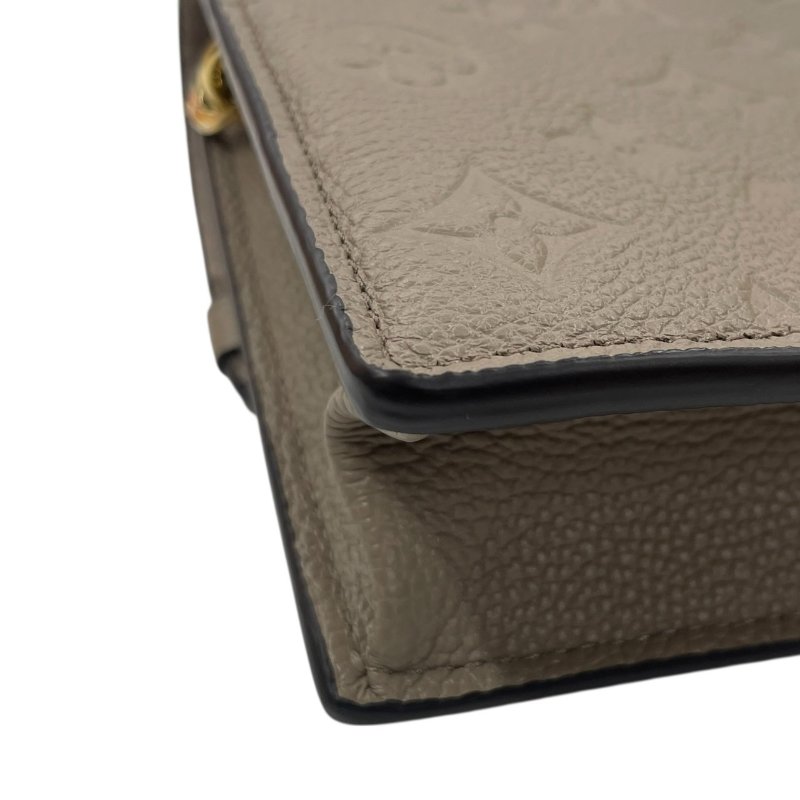 LOUIS VUITTON 路易威登 M69423 VAVIN 斜背包 壓紋牛皮 老花 奶茶色 金釦-8