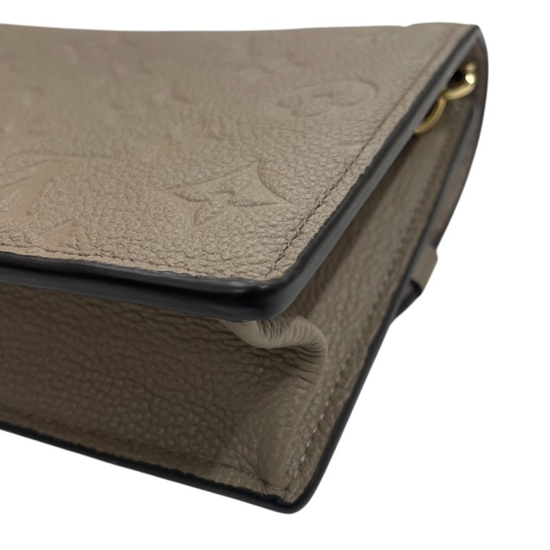 LOUIS VUITTON 路易威登 M69423 VAVIN 斜背包 壓紋牛皮 老花 奶茶色 金釦-9
