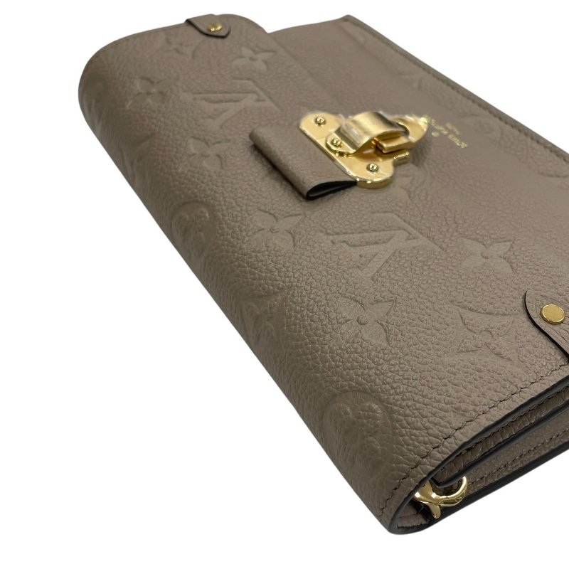 LOUIS VUITTON 路易威登 M69423 VAVIN 斜背包 壓紋牛皮 老花 奶茶色 金釦-11