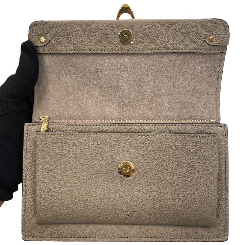 LOUIS VUITTON 路易威登 M69423 VAVIN 斜背包 壓紋牛皮 老花 奶茶色 金釦-12