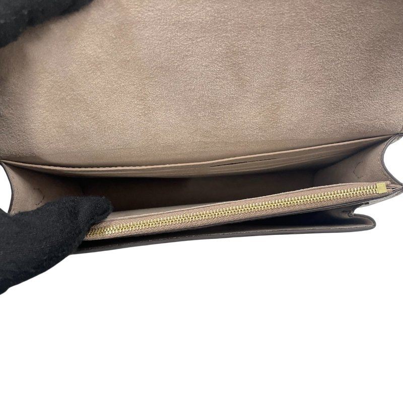 LOUIS VUITTON 路易威登 M69423 VAVIN 斜背包 壓紋牛皮 老花 奶茶色 金釦-13