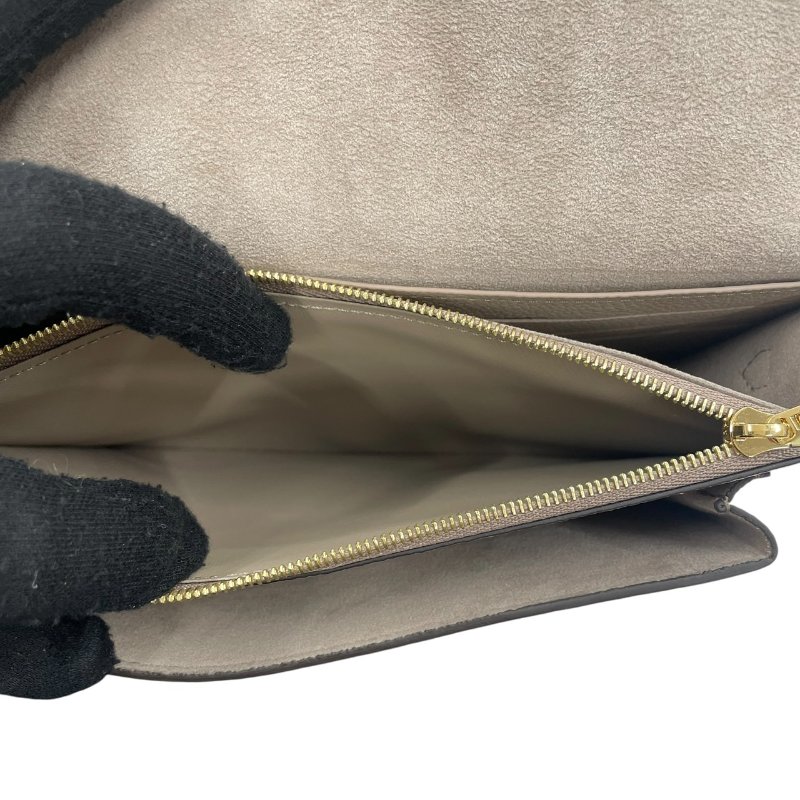 LOUIS VUITTON 路易威登 M69423 VAVIN 斜背包 壓紋牛皮 老花 奶茶色 金釦-14