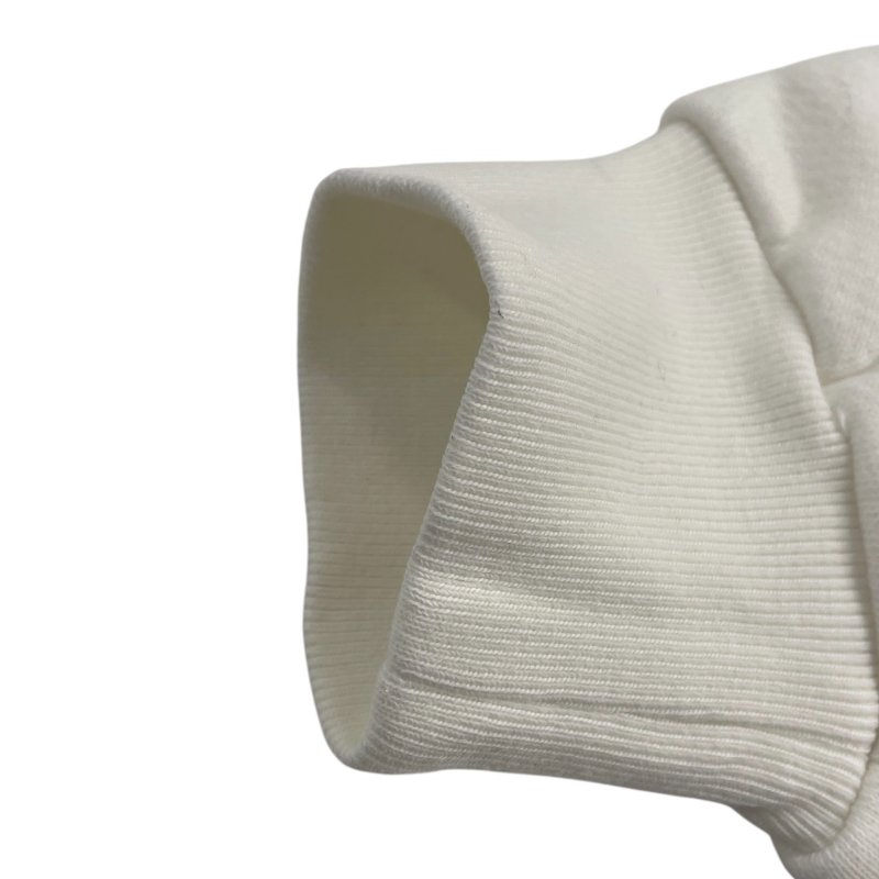 GUCCI 古馳 白色立領LOGO長袖衛衣 棉質 白色 XXS OVERSIZE-4