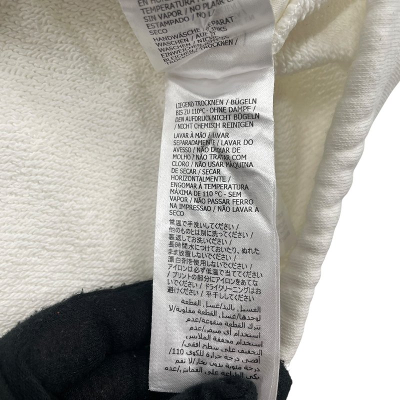 GUCCI 古馳 白色立領LOGO長袖衛衣 棉質 白色 XXS OVERSIZE-9