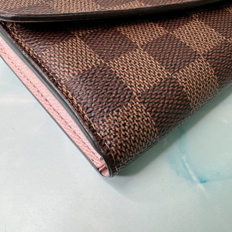 LV Sarah棋盤格長夾-7