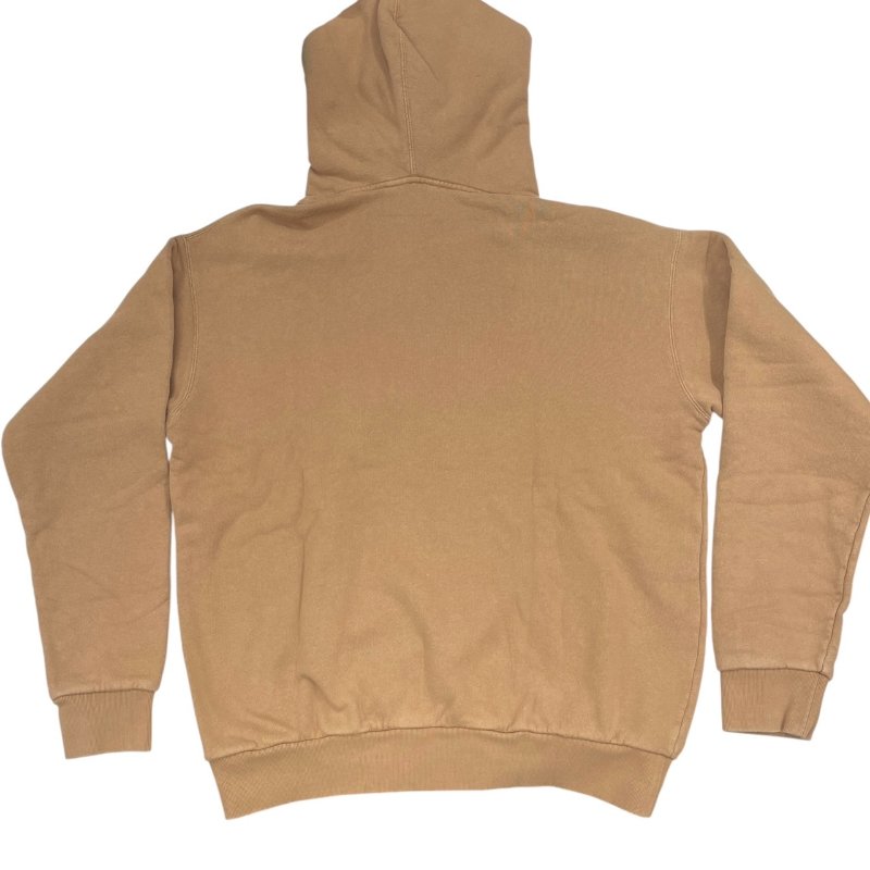 GUCCI×THE NORTH FACE 古馳 北面 聯名款 LOGO長袖帽T 棉質 焦糖色 XS-1