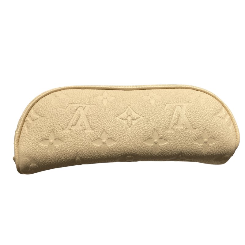 LOUIS VUITTON 路易威登 M83275 MONOGRAM EMPREINTE NOIR 牛皮 老花 單肩包 迷你腰包 白色-5