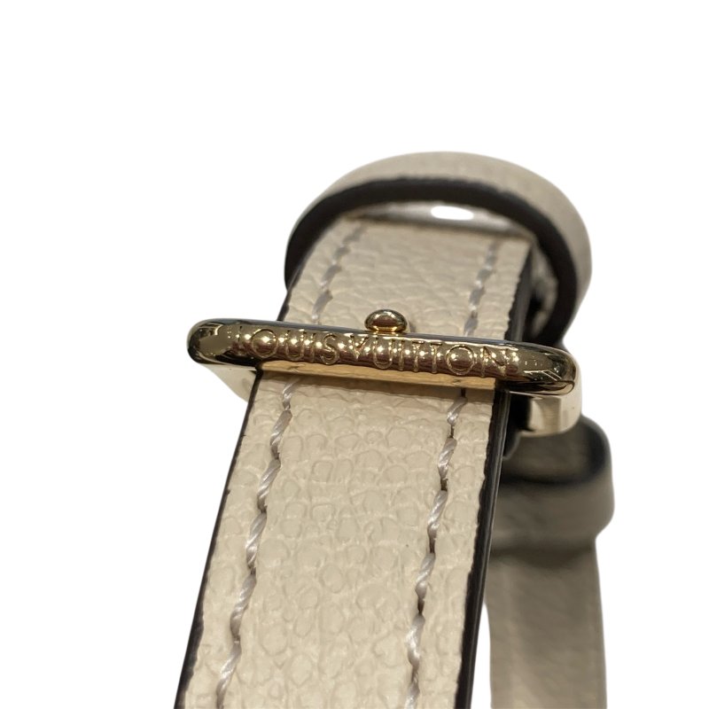 LOUIS VUITTON 路易威登 M83275 MONOGRAM EMPREINTE NOIR 牛皮 老花 單肩包 迷你腰包 白色-15