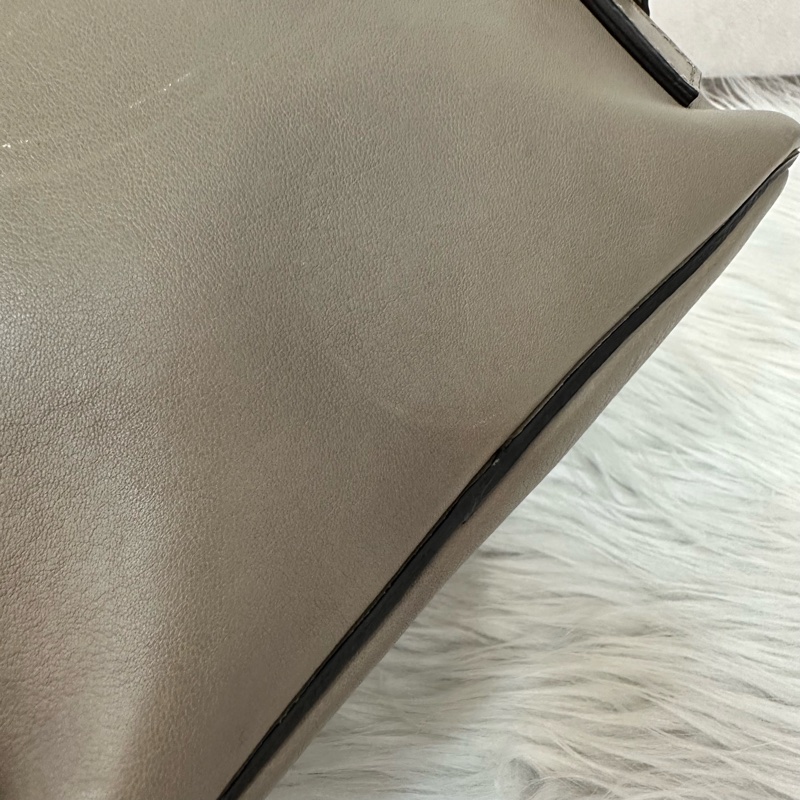Chloe 大象灰金銀釦faye 兩用包-18