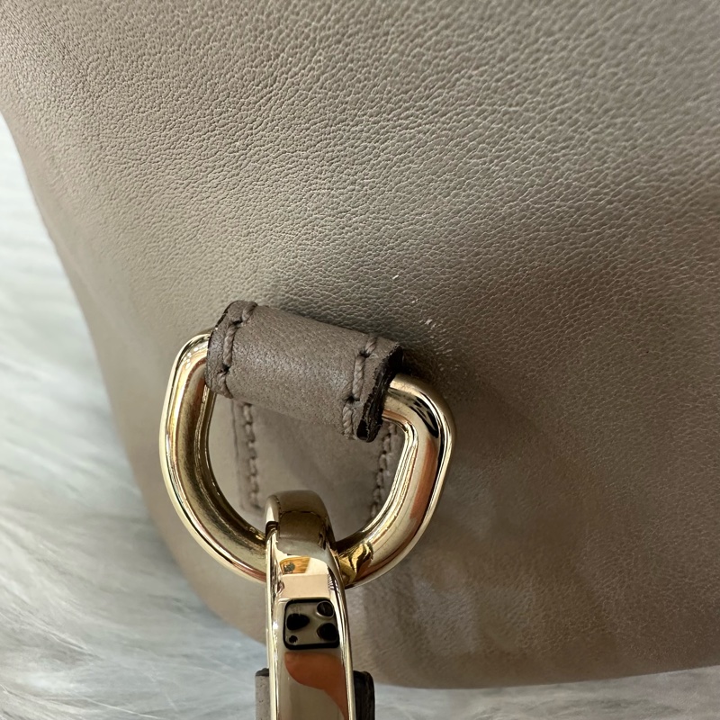Chloe 大象灰金銀釦faye 兩用包-24