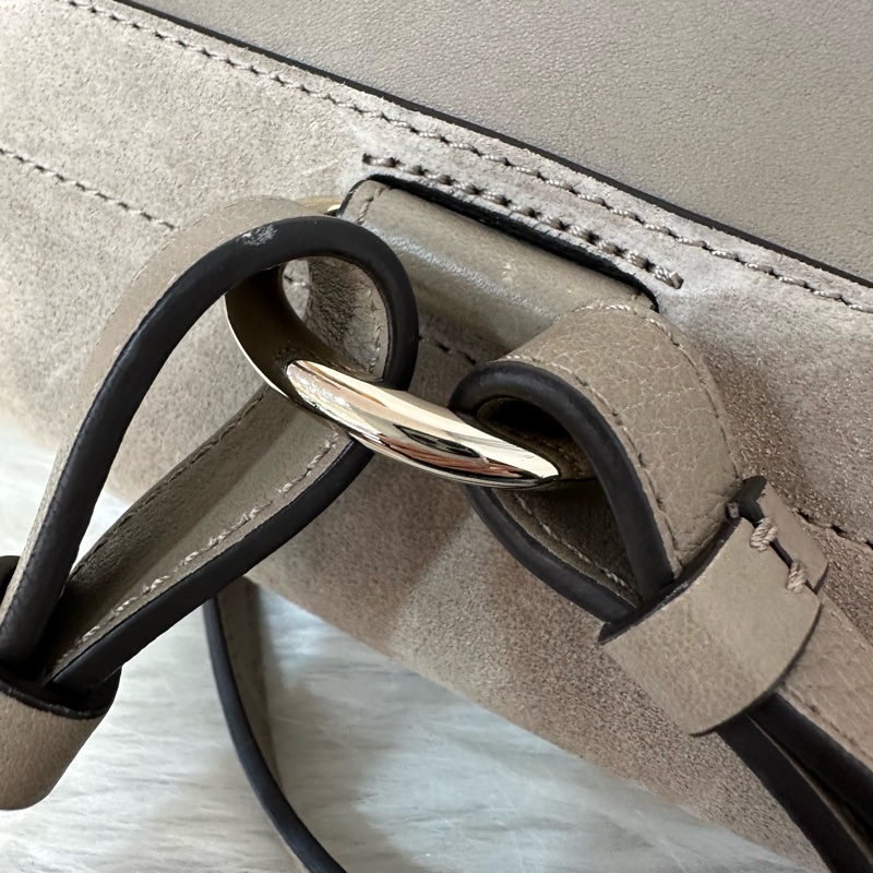 Chloe 大象灰金銀釦faye 兩用包-31