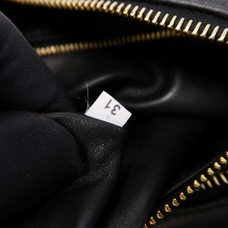 PRADA 羊皮皮革Aimee金扣肩背袋-7