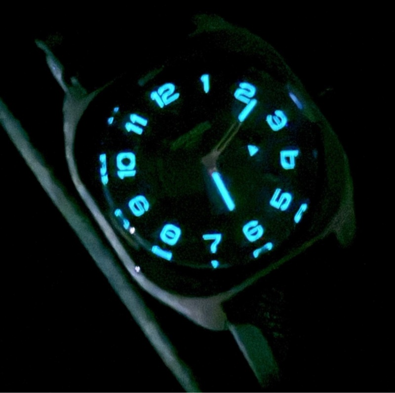 Hermes HO8 男裝自動機械手錶 藍色秒針-6