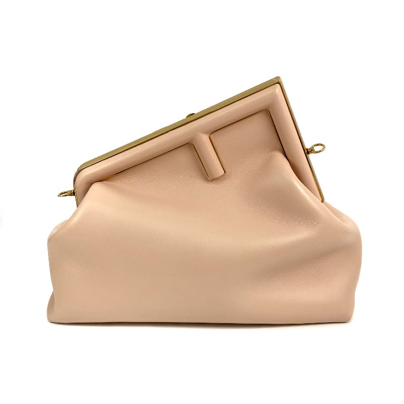 △ Fendi 芬迪 Pink Calfskin First Shoulder Bag 粉紅色小牛皮肩背袋 - 267000884-1
