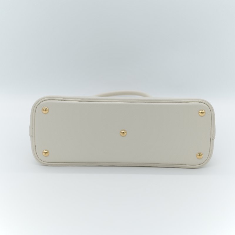 Hermès 愛馬仕 Bolide 27  奶油白 Epsom 牛皮手提包-6