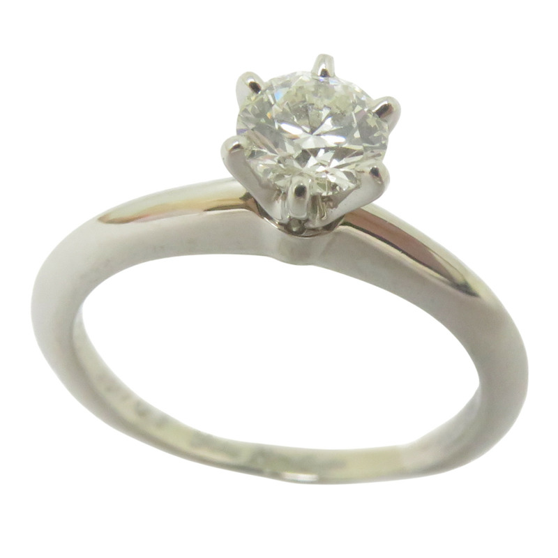 PT950鉑金 鑽石 Solitaire 戒指【Tiffany & Co 蒂芬妮】-1