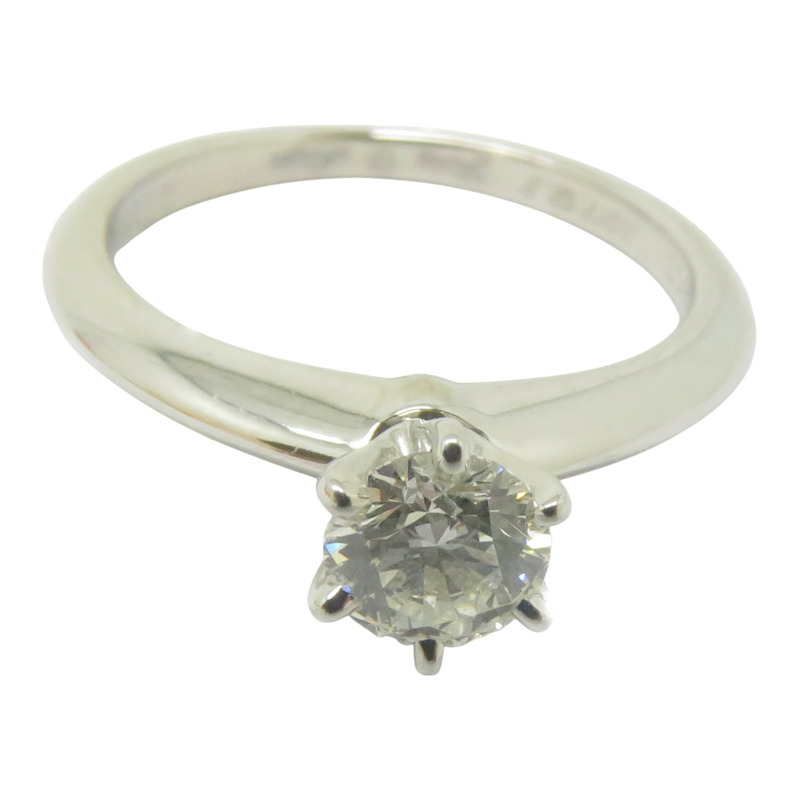 PT950鉑金 鑽石 Solitaire 戒指【Tiffany & Co 蒂芬妮】-4