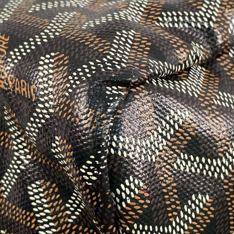 △ Goyard 高雅德 Brown Coated Canvas Saint Louis PM Tote Bag 啡色塗層帆布托特袋 - 267001004-10