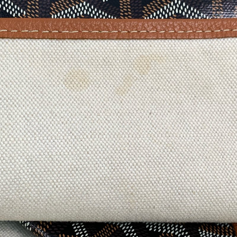 △ Goyard 高雅德 Brown Coated Canvas Saint Louis PM Tote Bag 啡色塗層帆布托特袋 - 267001004-17