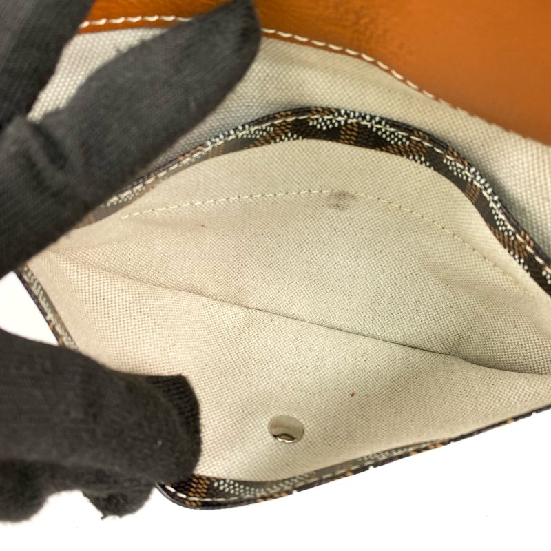 △ Goyard 高雅德 Brown Coated Canvas Saint Louis PM Tote Bag 啡色塗層帆布托特袋 - 267001004-20