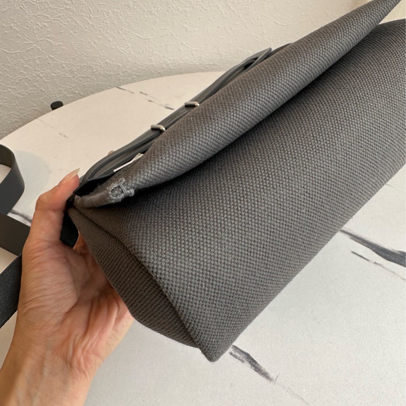 愛馬仕mini herbag 灰色-15