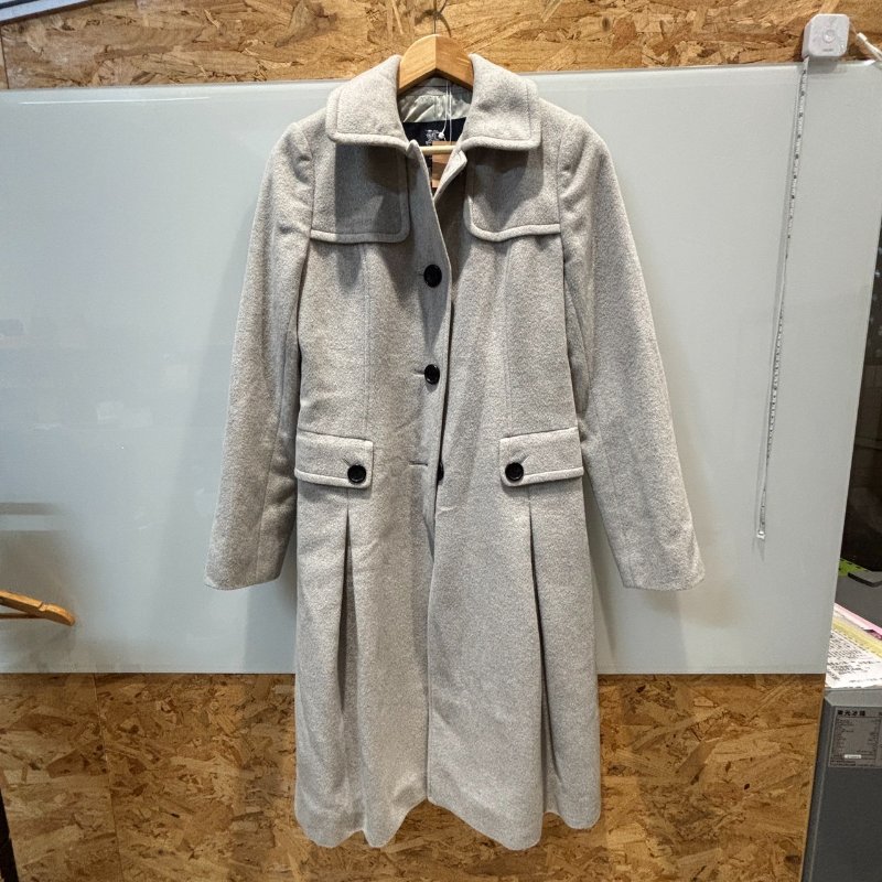 【美收精品】BURBERRY灰色風大外套 5-1-0