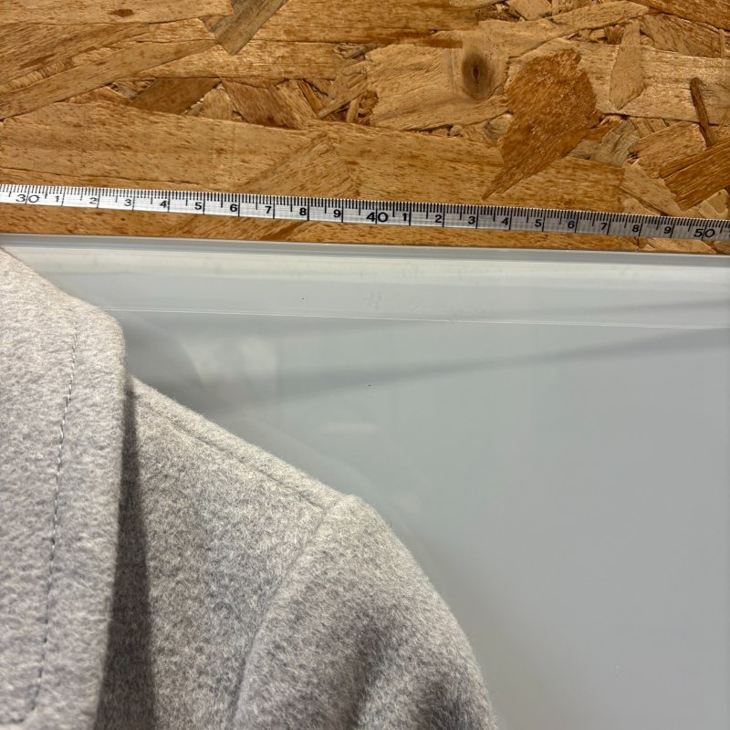 【美收精品】BURBERRY灰色風大外套 5-1-8